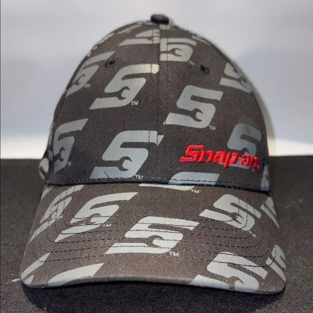 Snap-on Snap Black and Gray Logo Cap